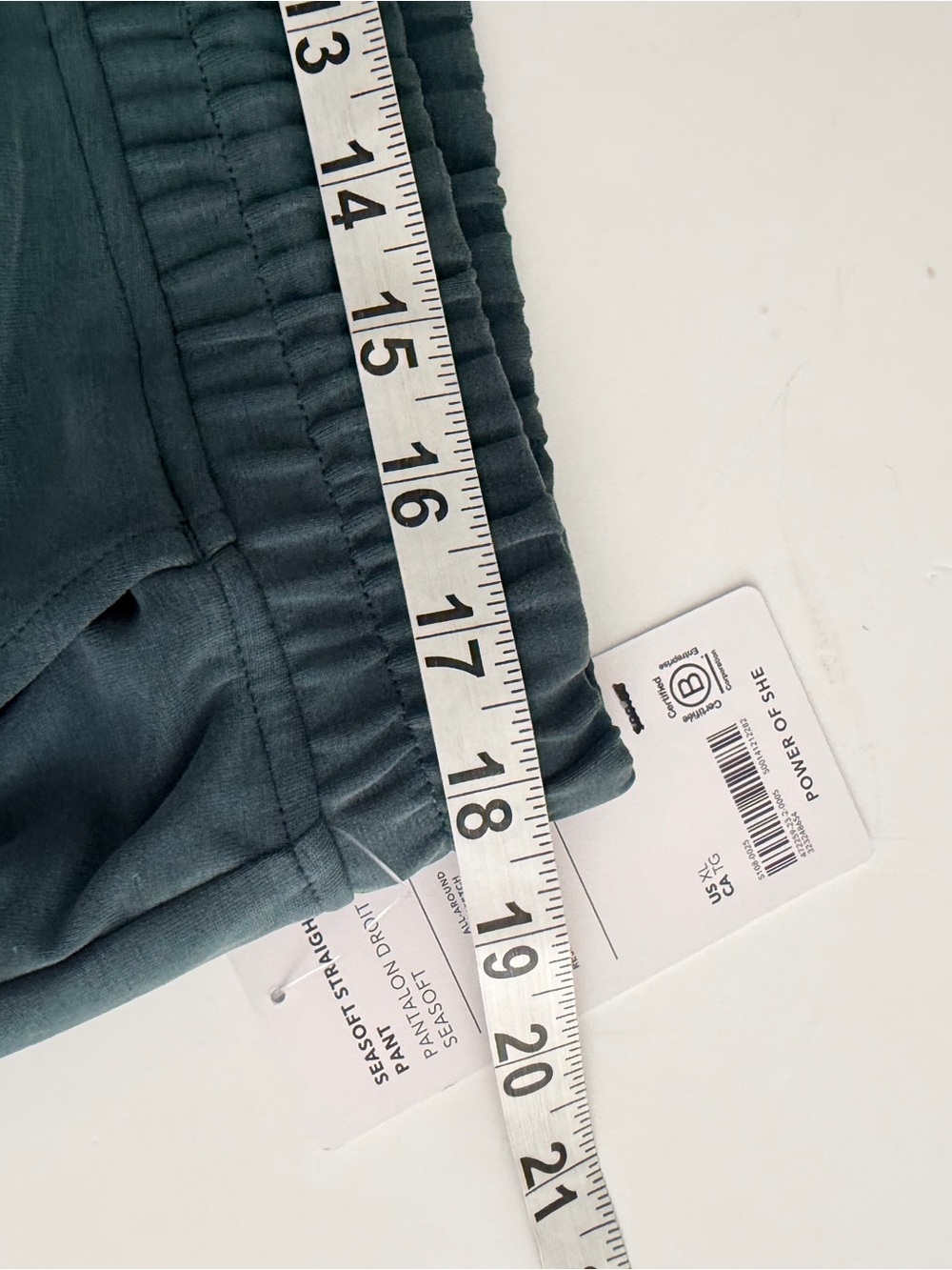 Athleta Seasoft Mid Rise Straight Pant NEW XL - Picture 3 of 8